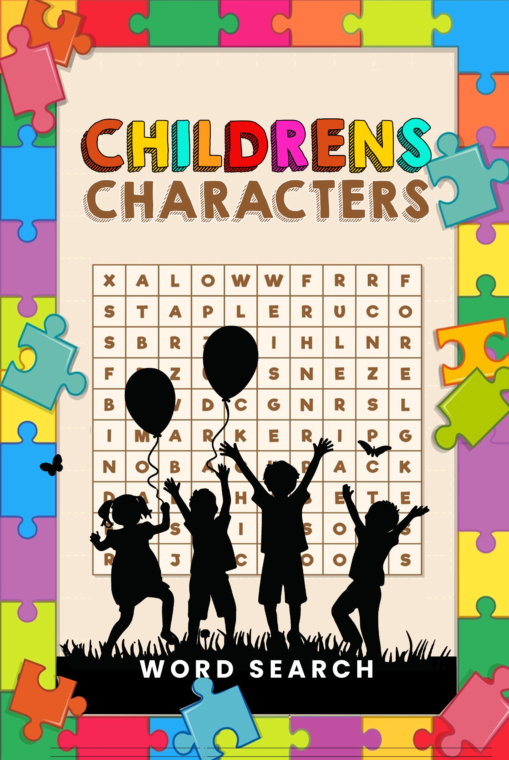 childrens characters word book Search kids